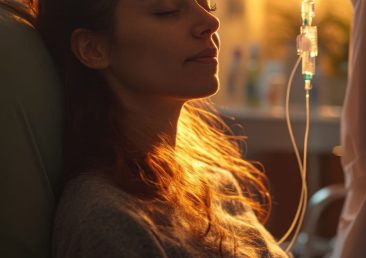 woman-relaxes-iv-treatment